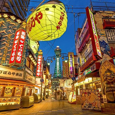 Wutong-40 Minutes Direct To Kansai Airport And 5 Minute Walk To Jr Or Subway Or Nankai Line And 1 Minute To Tsutenkaku The Landmark Of Osaka And Many Japanese Bistros Nearby Exterior foto